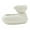 White, variant on Daisyyozoid Wholesale Cat Ceramic Water Fountain Pet Drinking Fountain Electric Water Dispenser