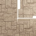 thumbnail image 5 of Ekena Millwork 49"W x 24 1/2"H x 1 1/4"D Castle Rock Stacked Stone, EverStone Faux Stone Siding Panel, Valley Spring, 5 of 9