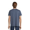 thumbnail image 3 of George Men’s & Big Men's Short Sleeve Henley Tee, Sizes S-3XL, 3 of 4