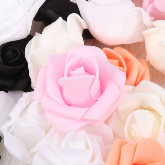 FOMIYES 50Pcs Elegant Artificial Flower Decorations for Valentine's Day, Wedding, Home, Party, and Accents