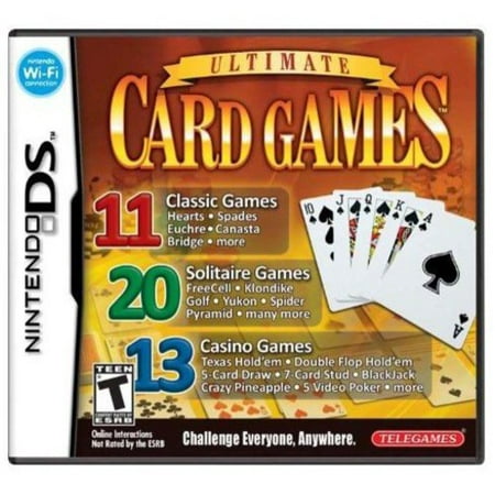 Ultimate Card Games NDS (Best Nds Games 2019)