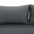 thumbnail image 3 of Grey Wood And Cushion Daybed 3 Seater - Construction Beautiful Slat Paneling Water- Fabric 68.72”w X 31.26”d 23.53”h Assembly Necessary In Finish For Outdoor Durability Paneled Seat Included, 3 of 5