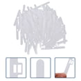 thumbnail image 2 of 100pcs Vertical Blind Accessories Blinds Replacement Spares for Home (White), 2 of 7