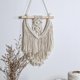 thumbnail image 4 of Tapisserie Tisse - tisss la main Boho Chic Wall Art Bohemian pour le salon, dcoration pour la maison (20*28cm), 4 of 5
