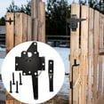 thumbnail image 6 of deevoka Garden Fence Gate Hinge Easy Installation Sturdy Iron Practical Multipurpose for JL2204, 6 of 9