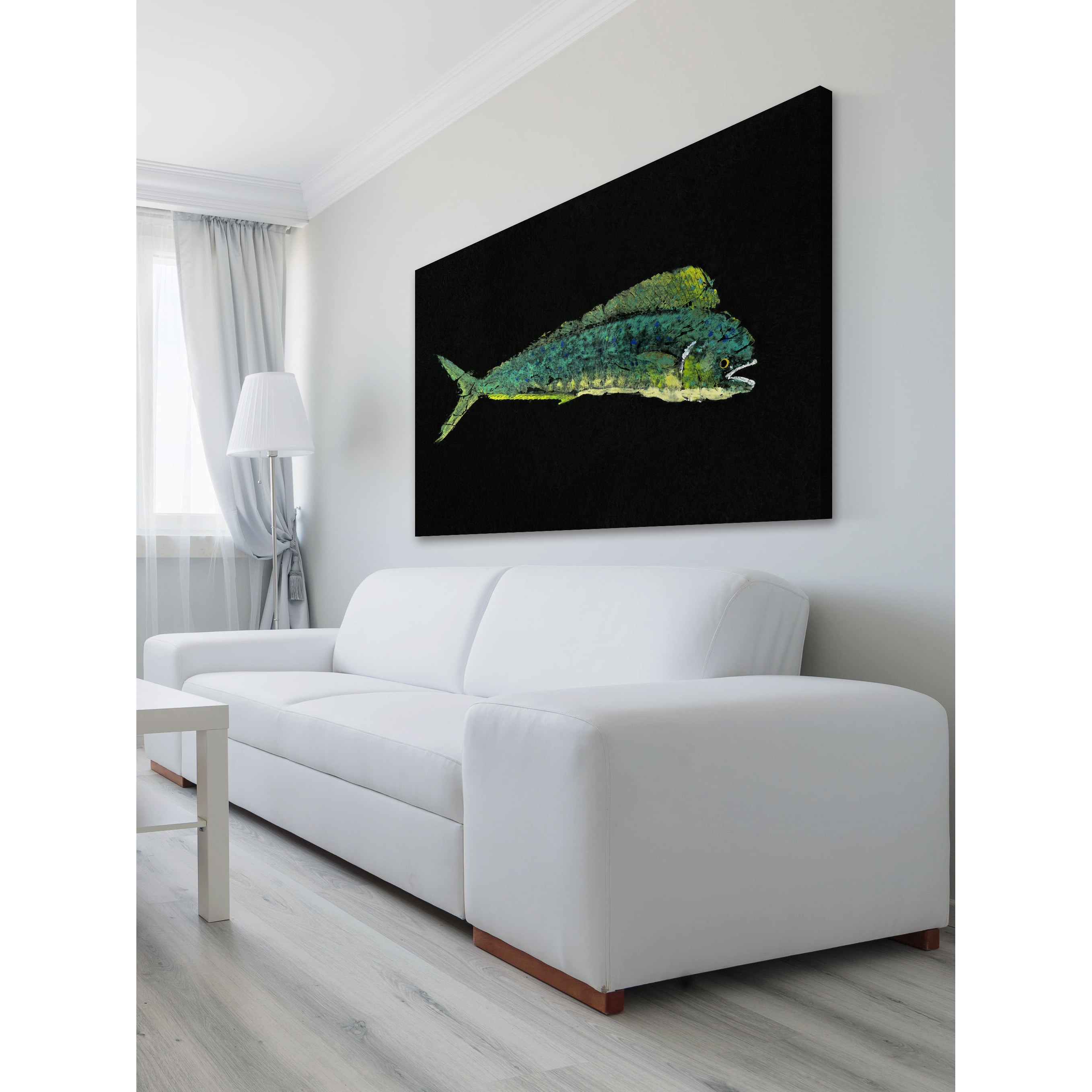 Marmont Hill "Dorado" by Warren Sellers Painting Print on Wrapped Canvas