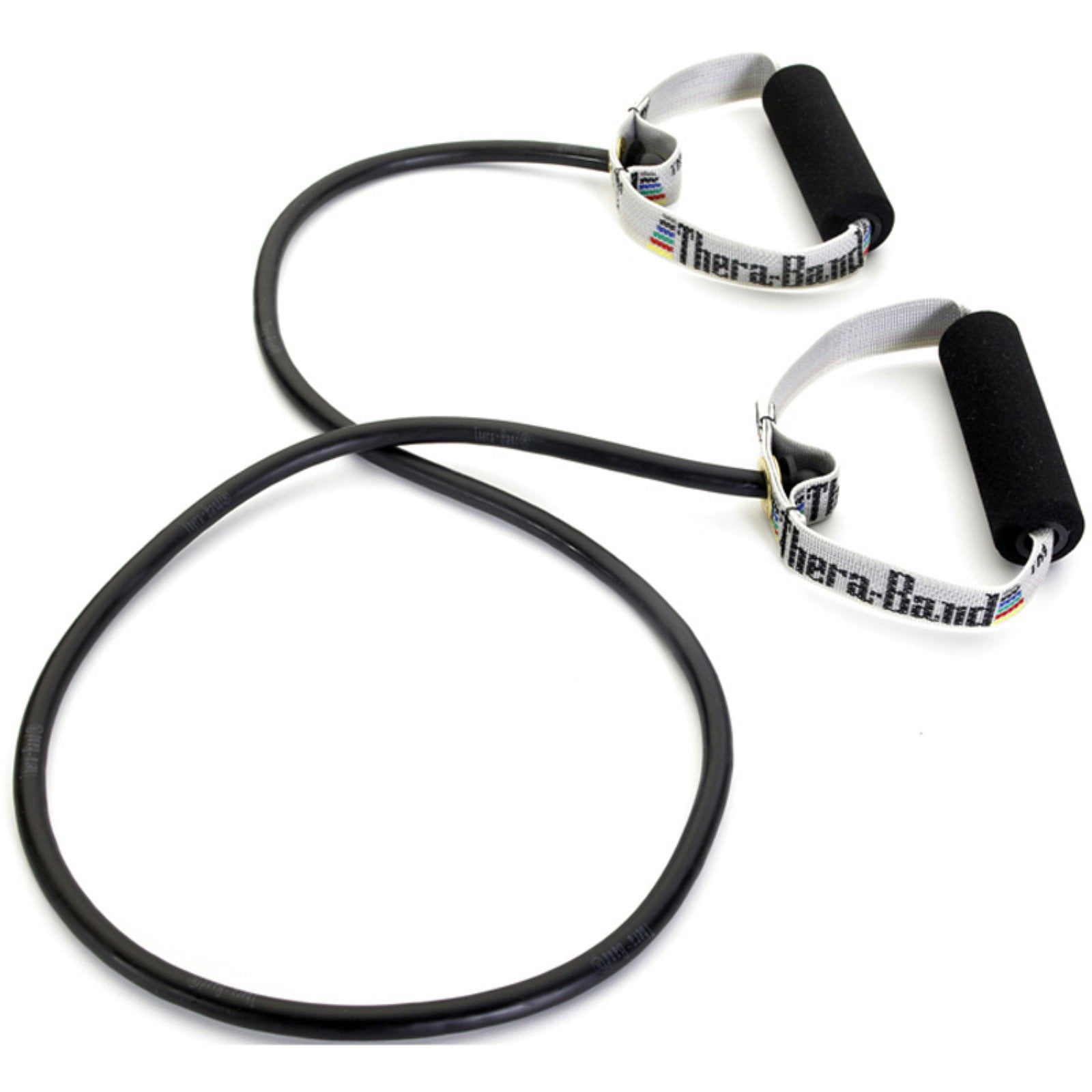 TheraBand Professional Latex Resistance Tubing with Handles, Soft