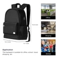 thumbnail image 2 of KAWELL 13.3" Laptop Backpack, Stylish Water Repellent Canvas Bag with USB Port for Travel/Business, 2 of 6