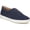 Black Canvas, variant on Emily Women's Canvas Cushioned Slip On Sneakers