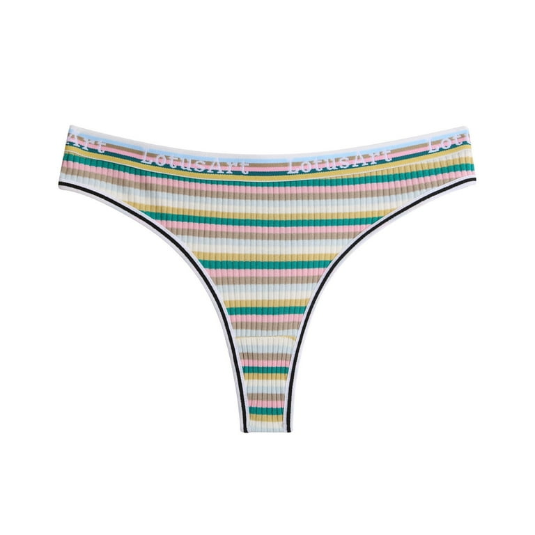 Finetoo New M-2xl Women Underpants Custom Letter Panties