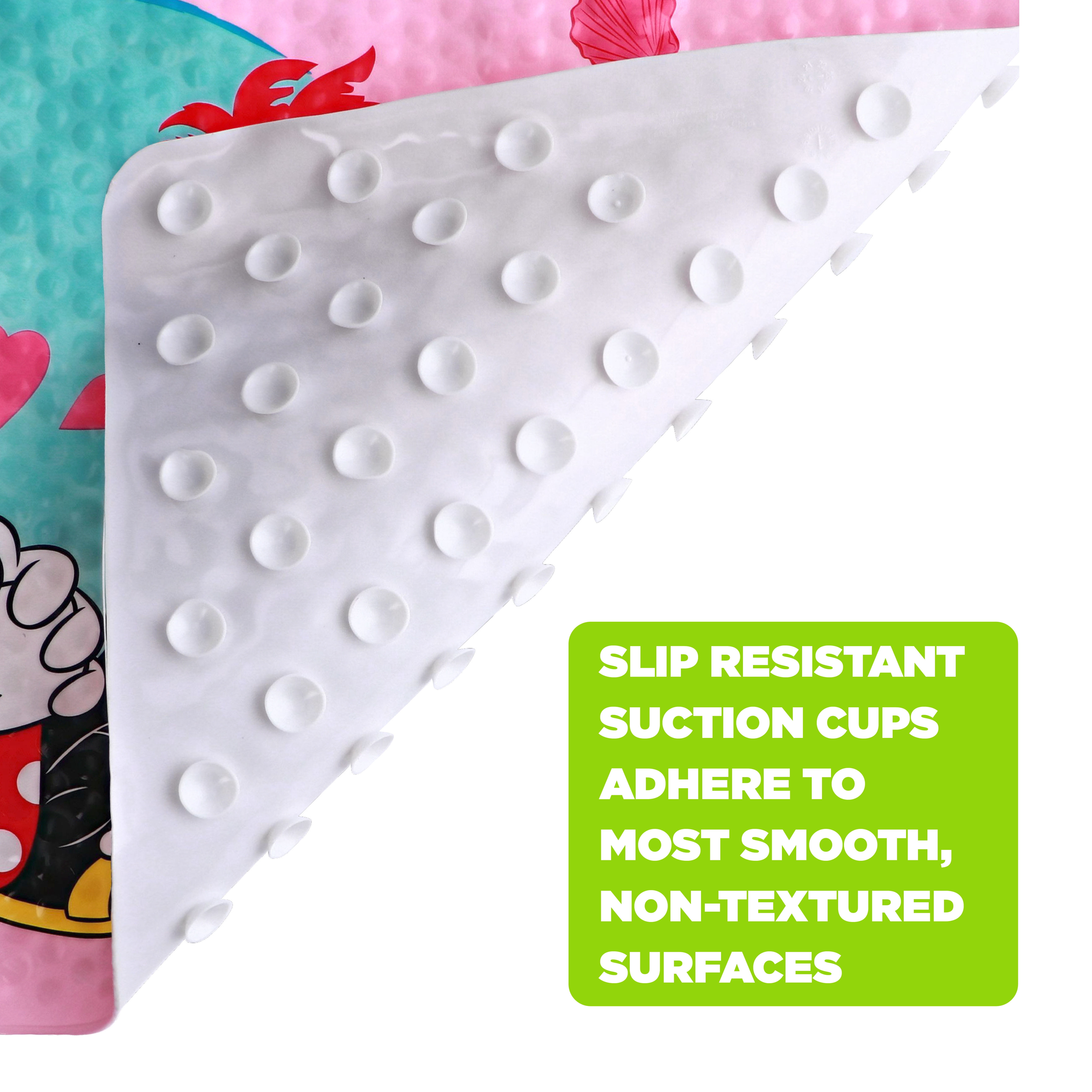 Disney Minnie Mouse Color Changing Bath Mat, 15" x 27"