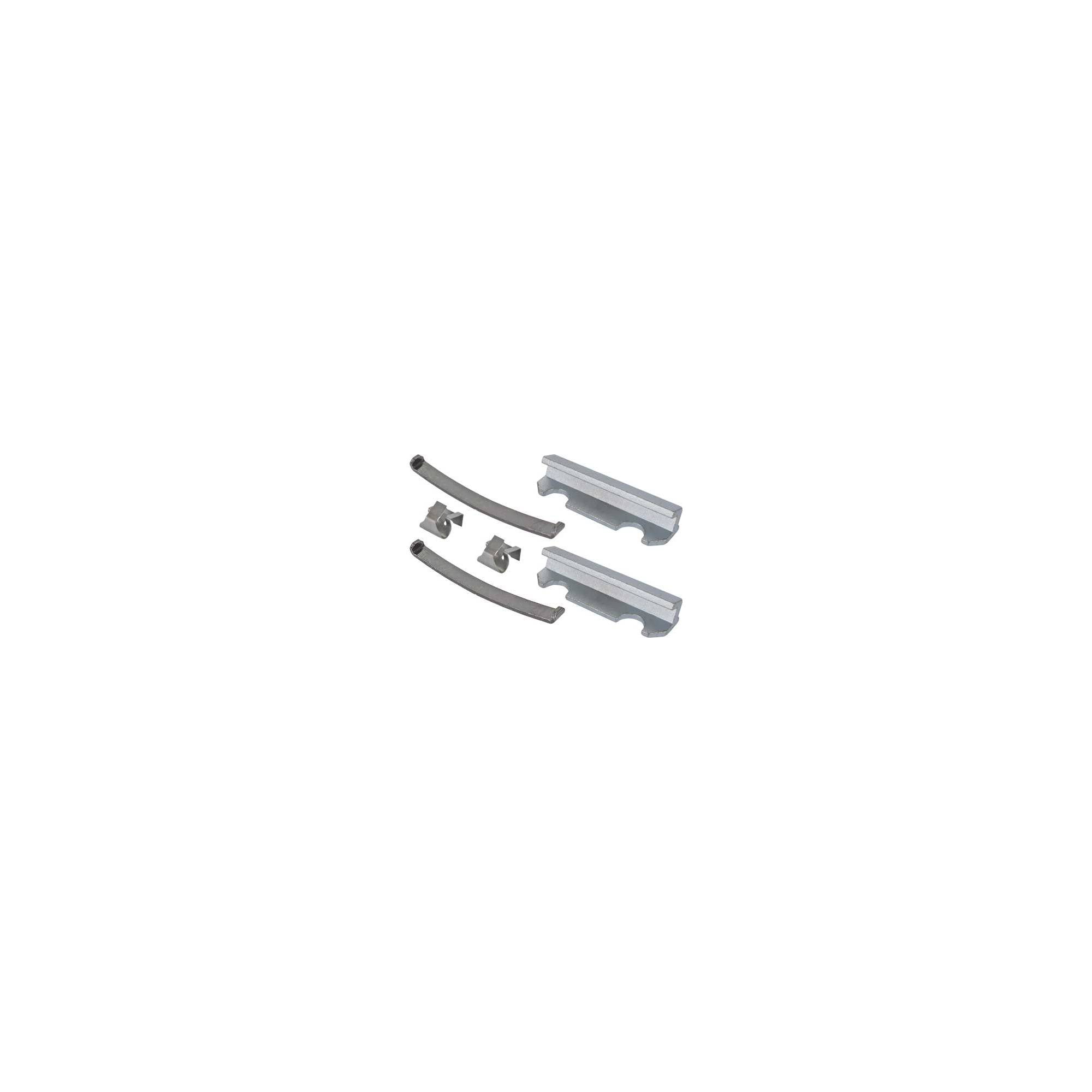 2-Piece MACs Auto Parts 44-93154 Mustang Stainless Steel Brake Caliper Crossover Lines