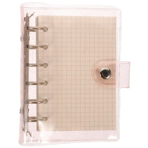 EeaseCA 1 Set de biberon à feuilles longues étanche 6-Rings Bloc-notes Binder Nouveauté Écrire un bloc-note