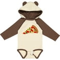 thumbnail image 3 of Inktastic Pizza Slice Boys or Girls Long Sleeve Baby Bodysuit, 3 of 5