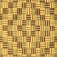 thumbnail image 1 of Ahgly Company Indoor Square Abstract Brown Modern Area Rugs, 5' Square, 1 of 4