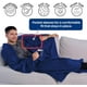 thumbnail image 4 of Manta portátil para mujeres y hombres - Manta portátil para adultos, regalos de cumpleaños para novias, regalos para esposas, 4 of 7