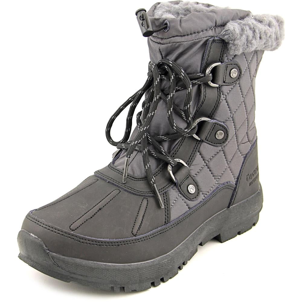 Bearpaw Bearpaw Women's Bethany Waterproof Boots Black Nylon Leather