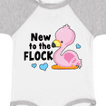 thumbnail image 4 of Inktastic New to the Flock Cute Baby Flamingo Boys or Girls Baby Bodysuit, 4 of 5