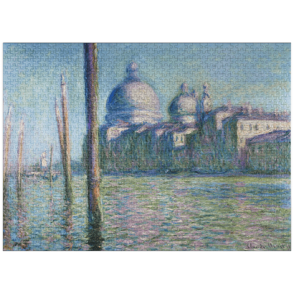 MyPuzzle - Claude Monets Le Grand Canal 1908 - Premium 1000 Piece Jigsaw Puzzle for Adults