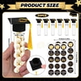 thumbnail image 2 of Natonhi 30 Sets 2026 Graduation Candy Tubes Graduation Party Candy Boxes Containers Grad Cap Jars with Tassels Stickers Clear Plastic Party Favors for Graduation Decorations(Black), 2 of 7
