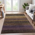 thumbnail image 6 of Addison Rugs Mayfield Premium Machine Washable Transitional Stripes Brown Rectangle Rug, 8' x 10', 6 of 6