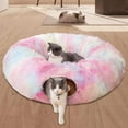 thumbnail image 6 of Full Moon Shaped Cat Tunnel Bed Middle Mat Large Warm Playground Toys Soft Material Plush Pet Kennel Summer Resting Furniture, 6 of 11