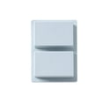 thumbnail image 1 of Molde de silicona rectangular Billuyoard 2 cavidades azul para jabón DIY magdalenas pasteles, 1 of 6