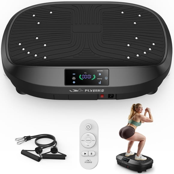 Máquina de ejercicios con placa vibratoria FLYBIRD 120 velocidades 330 libras