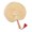 Spikelet, variant on Gieenan Vintage Chinese Style Handmade Woven Hand Fan with Long Handle Tassels Summer Cooling Handheld Repellent Beach Party Decoration