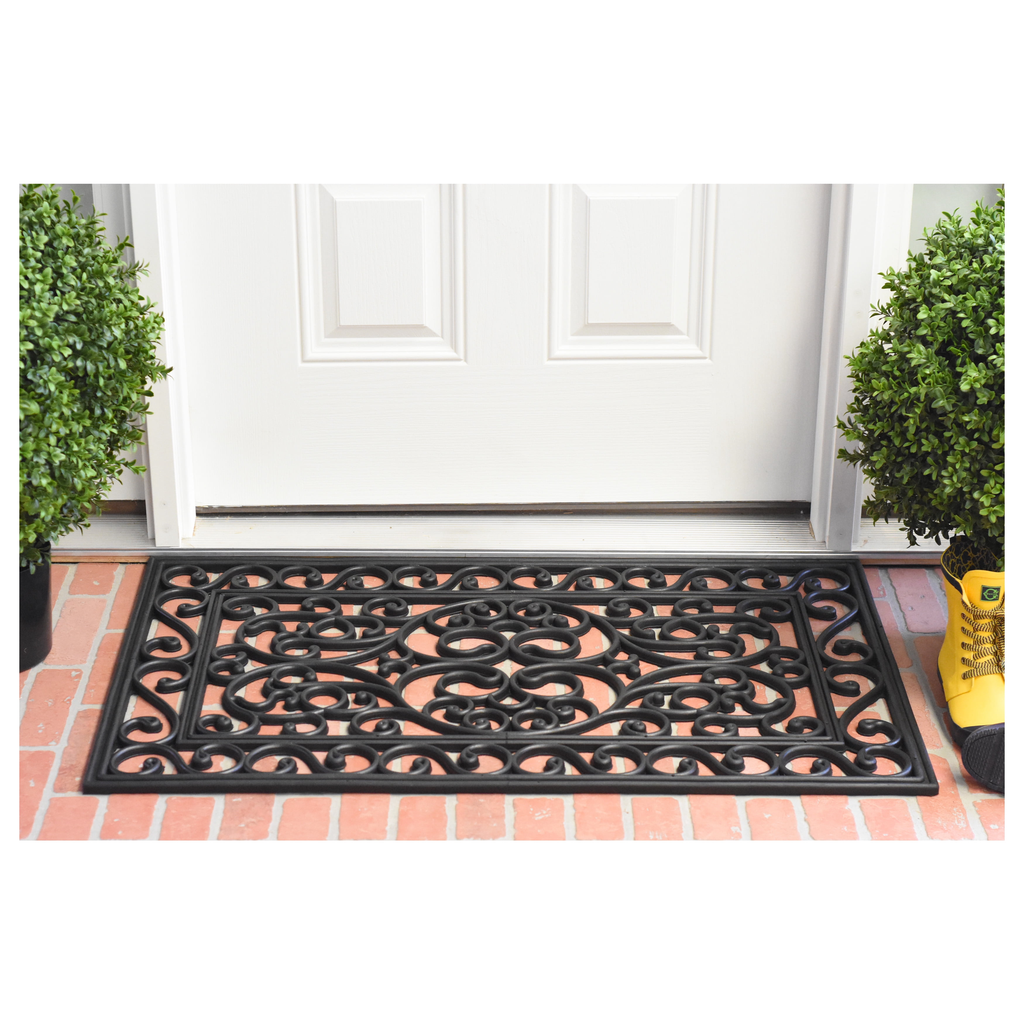 Calloway Mills Serendipity Outdoor Rubber Doormat, 24" x 39"