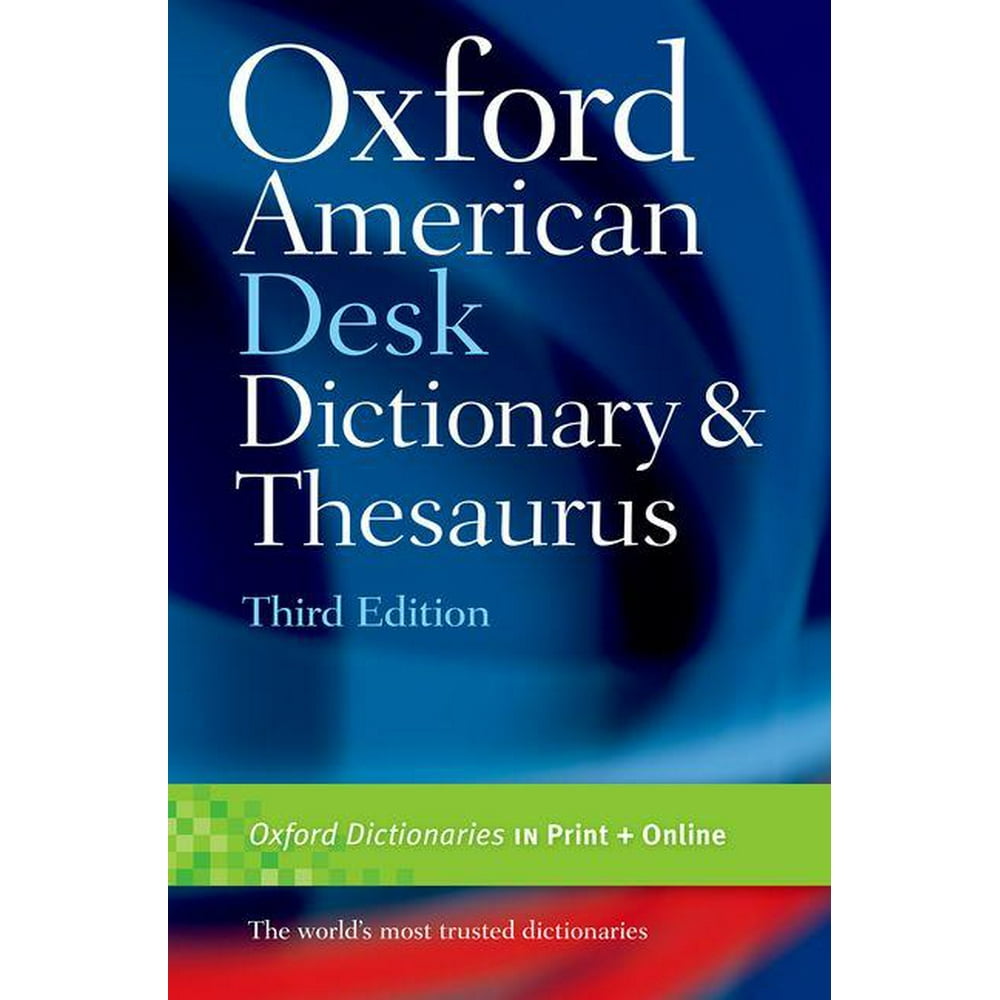 Oxford American Desk Dictionary and Thesaurus (Hardcover)