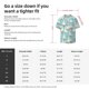 thumbnail image 5 of Balery White Geese and Flower Camisa Casual de Manga Corta con Botones para Hombre, Texturizada, Estilo Cubano, para Playa, Verano-4X-Large, 5 of 5