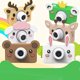 thumbnail image 3 of Cámara blanca de juguete para niños, cámara Selfie recargable con pantalla HD de 2,0 pulgadas, lente electrónica de 800w/1080P oso de fresa  Hogar, 3 of 5