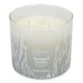 thumbnail image 4 of Mainstays 3-Wick Textured Wrapped Backyard Bonfire Scented Candle, 14 oz, 4 of 6