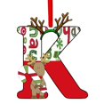 thumbnail image 2 of Tnobhg Christmas Pendant English Letters Design Vibrant Color with Hanging Rope Acrylic Diy Pendant Xmas 2024 New Year Decoration Ornament, 2 of 8