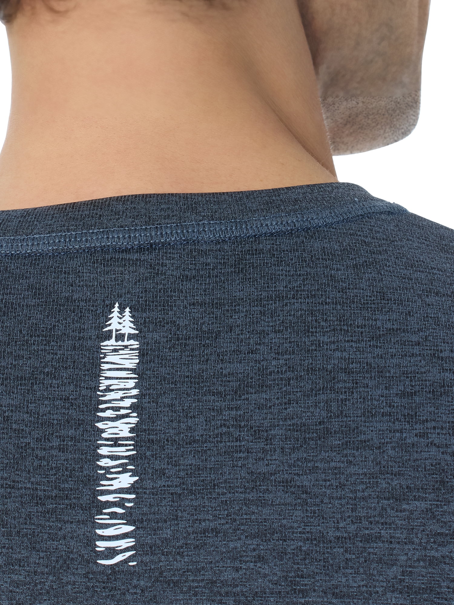 Bass & Co Men's & Big Men's Long Sleeve Hiker Tech Tee, Sizes S-XXXL