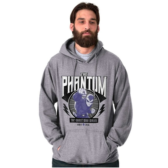 The Phantom Ghost Who Walks Retro Hoodie Sweatshirt Women Men Brisco Brands S