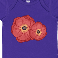 thumbnail image 4 of Inktastic Red Poppy Flowers Boys or Girls Baby Bodysuit, 4 of 5