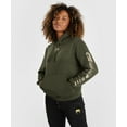 thumbnail image 2 of UFC ADRENALINE BY VENUM WOMEN’S FIGHT WEEK PULLOVER HOODIE - KHAKI - S, 2 of 6