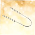 thumbnail image 5 of 3 Pcs Tongue Cleaner Oral Cleaning Tool Oral Brush Tongue Scraper Chemicals Stainless Steel Tongue Scraper Tongue Brush, 5 of 5