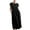 Black, variant on Rutainlusire Sleeveless Dress for Summer for Women Womens Fashion Solid Sleeveless Round-neck Retro Long Dress