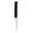 Light Purple, variant on Suodoka Teasing Hair Brush Portable 3 Row Rat Tail Comb for Beard Grooming Styling Salon Travel Home Use Anti-Static Nylon Bristles 10.2 inches / 26 cm, Light Purple