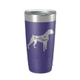 thumbnail image 1 of Boxer Mom Tumbler Dog Travel Mug Gift Insulated Laser Engraved Coffee Cup 20 oz Purple, 1 of 1