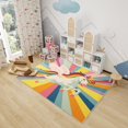 thumbnail image 3 of Unicorn Rugs for Girls Bedroom - 5x8 Rug - Unicorn Rug - Girls Cute Cartoon Animal Area Rug - Kids Multicolor Rugs - Fantasy Animal Carpet, 3 of 7