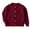 Wine, variant on Girls Long Sleeve Knitted Cardigan Sweater Kids Button down Sweaters Cropped Jacket Cover up Tops Kids Basic Shirt Outerwear