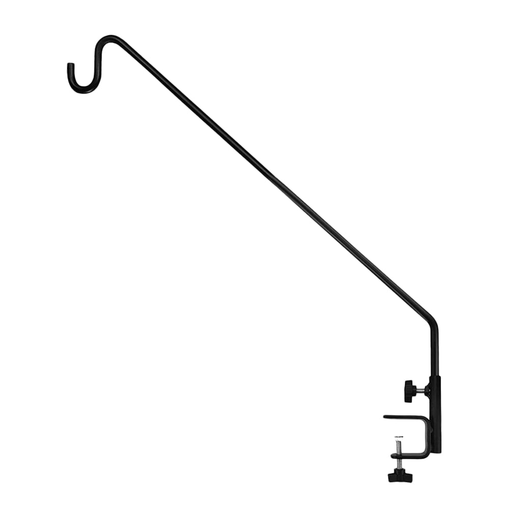 Crochet De Balustrade HEEPDD - Support Pour Mangeoire à Oiseaux Ou Jardinière, Extensible à 71 Cm, Fixation Sans Perçage