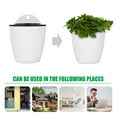 thumbnail image 3 of 8Pcs Self Watering Planter Balcony Flower Planter Flower Pot Self Watering Pot Balcony Planter, 3 of 6