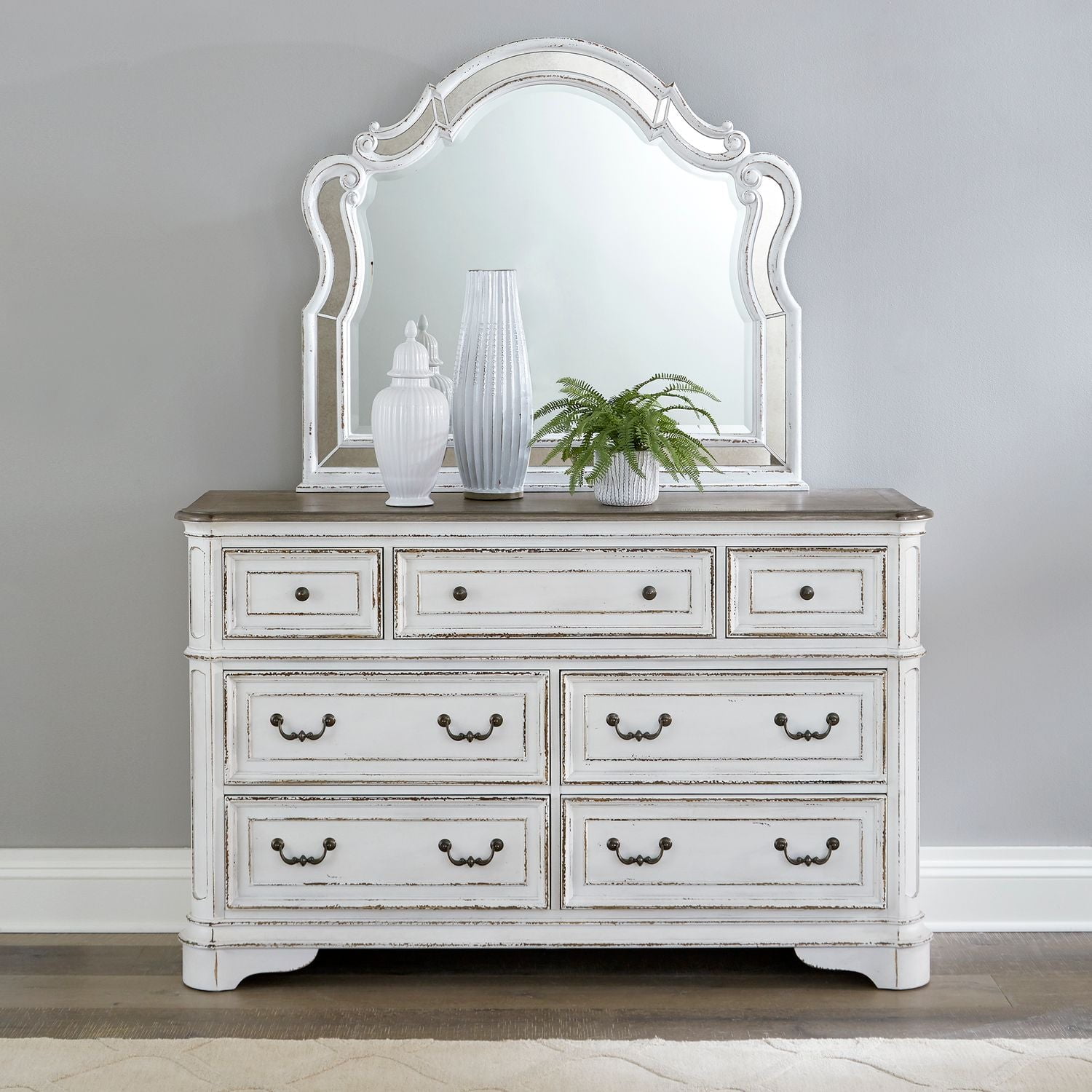 Opt Dresser & Mirror