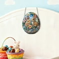 thumbnail image 5 of PEIBang Easter Egg Ornaments,Colorful Bunny Suncatcher Stained Glass for Easter Window,Home,Garden Decor, 5 of 6