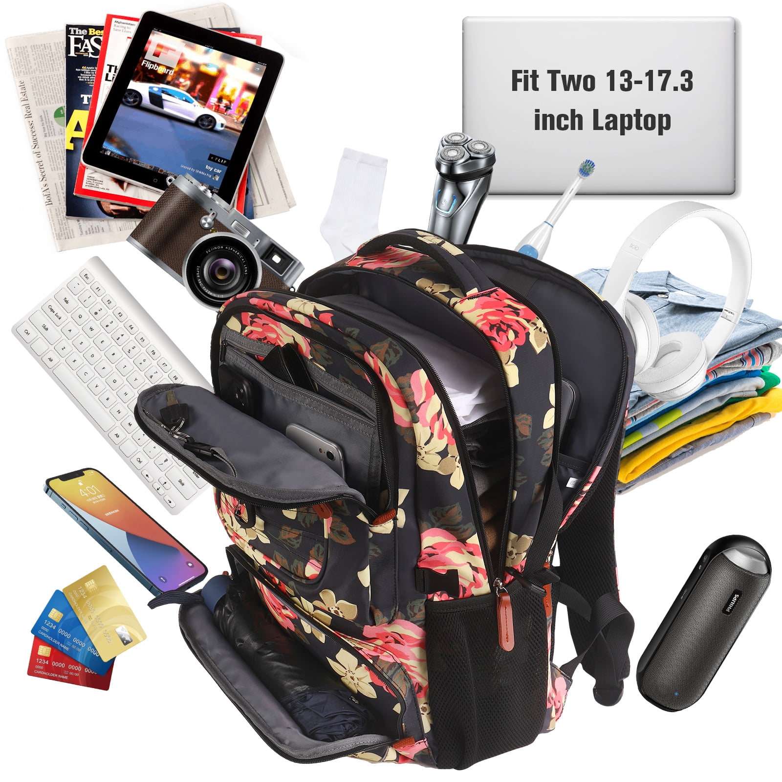 Buy Extra Large 50L Travel Laptop Backpack, 17.3Inch Laptop Backpack